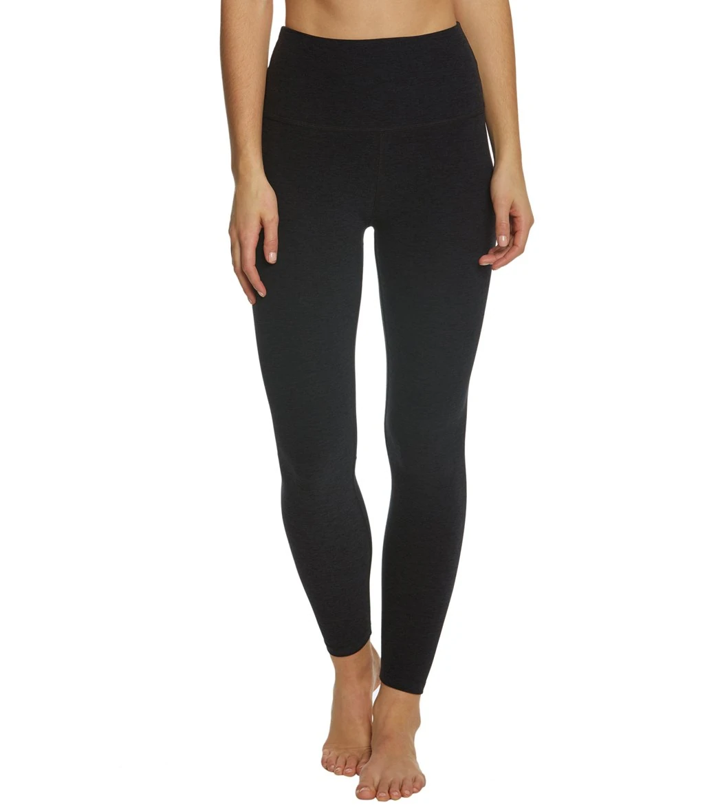 1740237406243-darkestnight-1a.webp Spacedye High Waisted Caught In The Midi 7/8 Yoga Leggings - Image 1