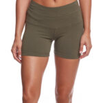 High Rise Yoga Booty Shorts