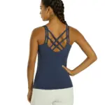 Radiant Solid Strappy Back Support Tank