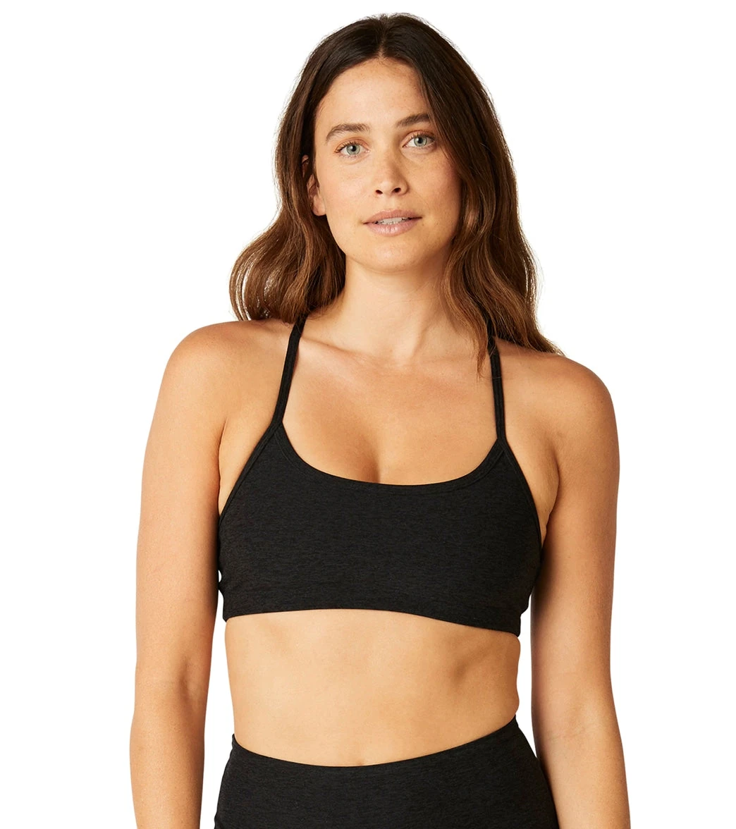 7269403131947-darkestnight-1a.webp Spacedye Slim Racerback Yoga Sports Bra - Image 1