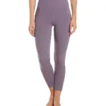 Uphold Solid High Waisted 7/8 Leggings With Pockets 25"