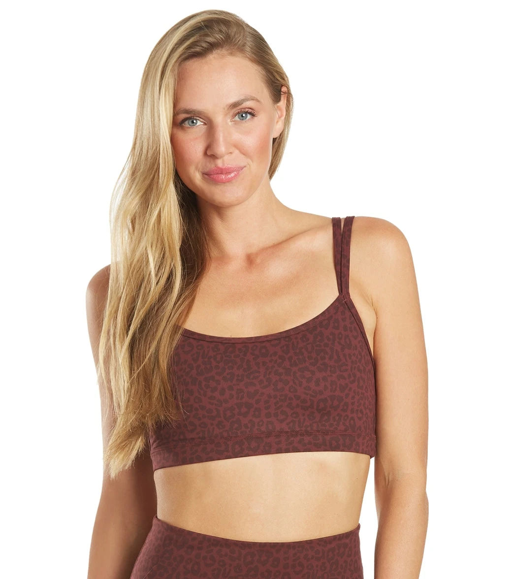7269410504747-burgundycheetah-1a.webp Wholesome Cheetah Sports Bra - Image 1
