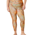 Plus Size High Waisted Midi Leggings