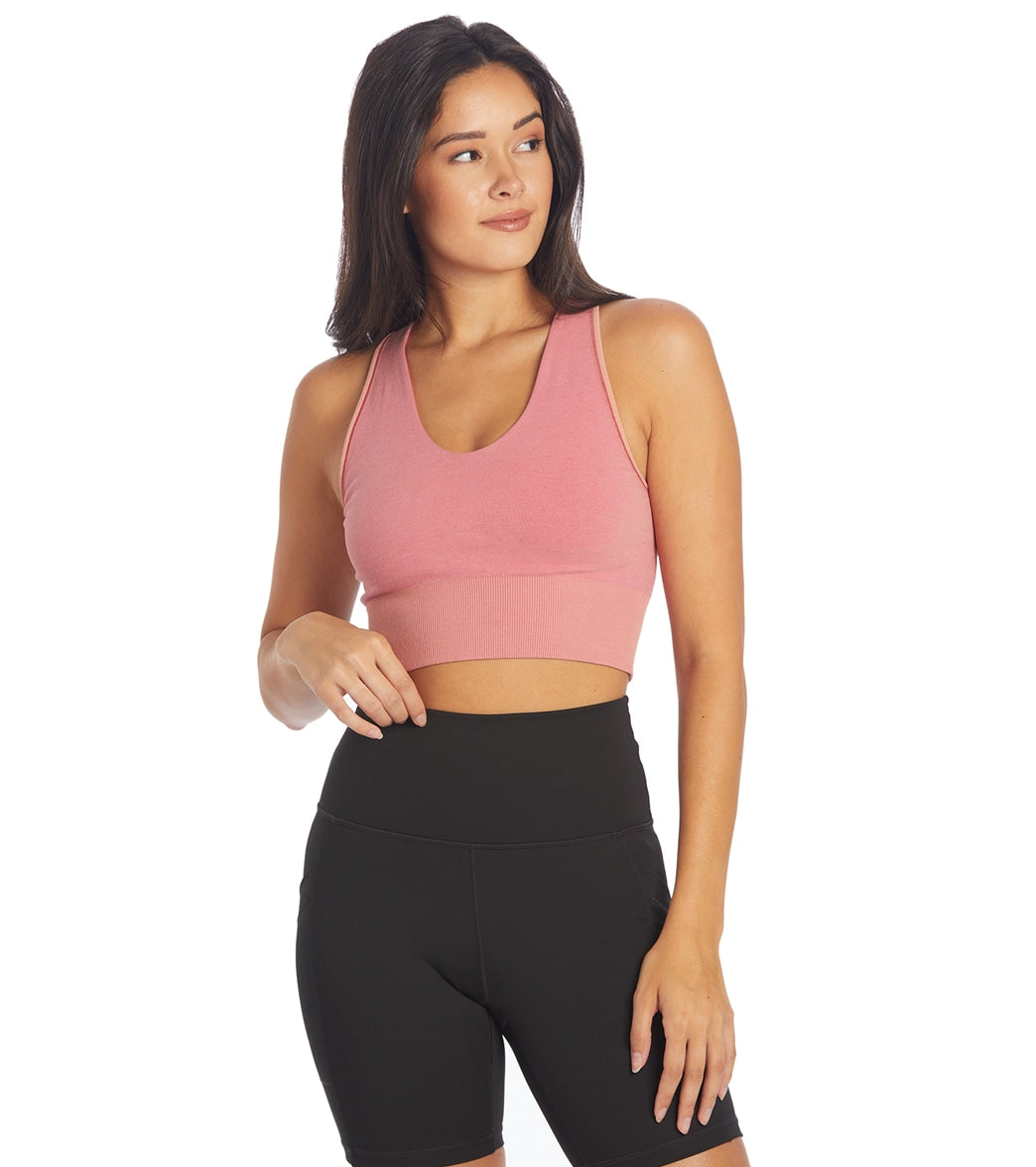7269613469739-cloudblush-1a.jpg Sopra Seamless Crop Top - Image 1