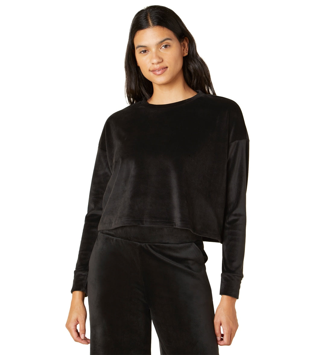 7269633523755-black-1a.jpg Brushed Up Pullover - Image 1