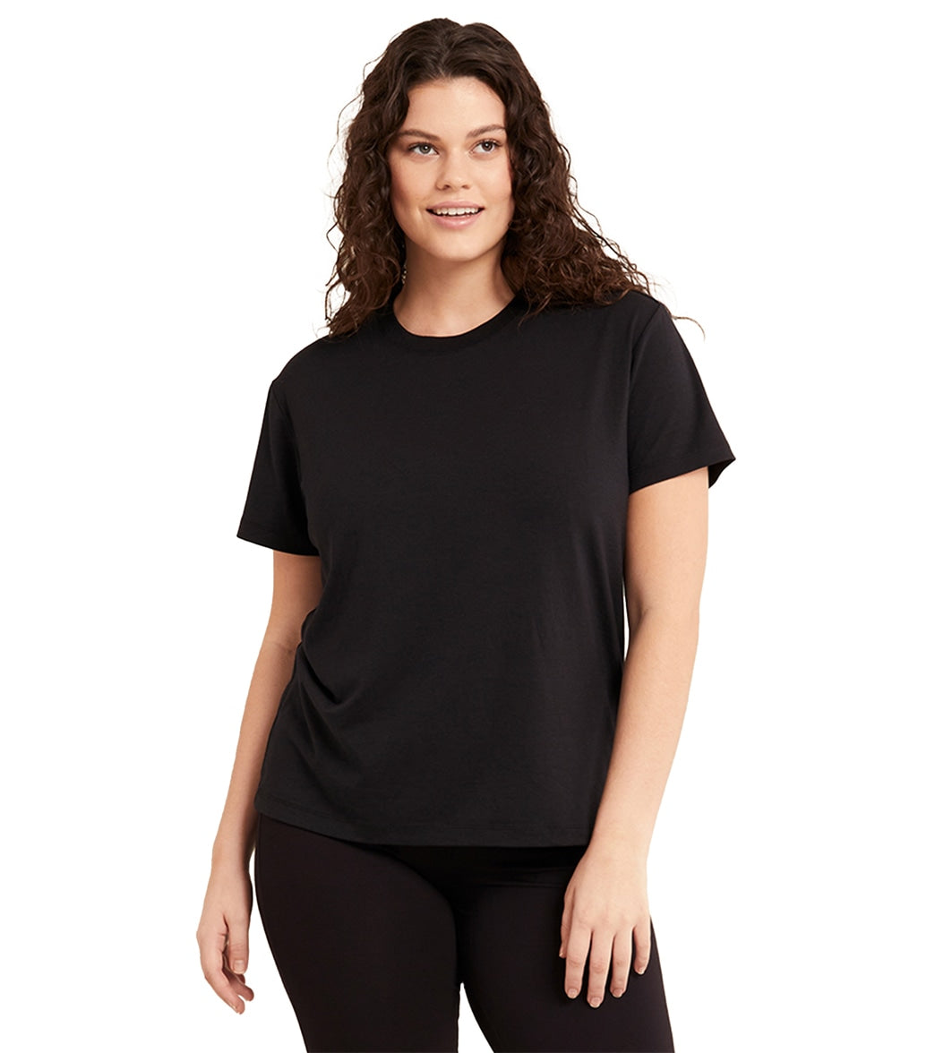 7269642862635-black-1a.jpg Women's Crew Neck T-Shirt - Image 1