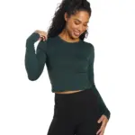 Girlfriend Collective RESET Cropped Long Sleeve