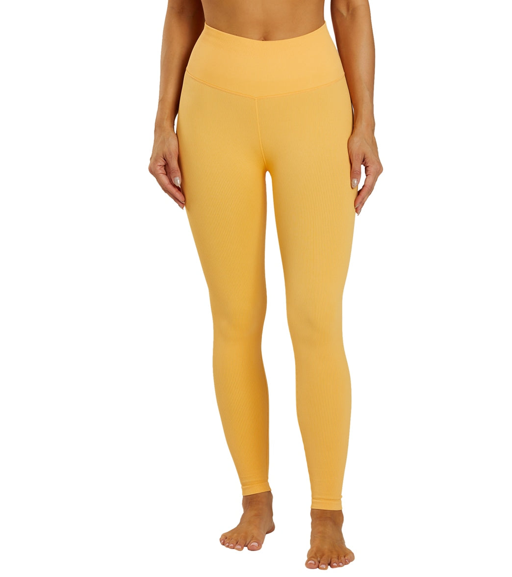 7269658984491-apricot-1a.jpg Love Sculpt 7/8 Ruffle Legging - Image 1