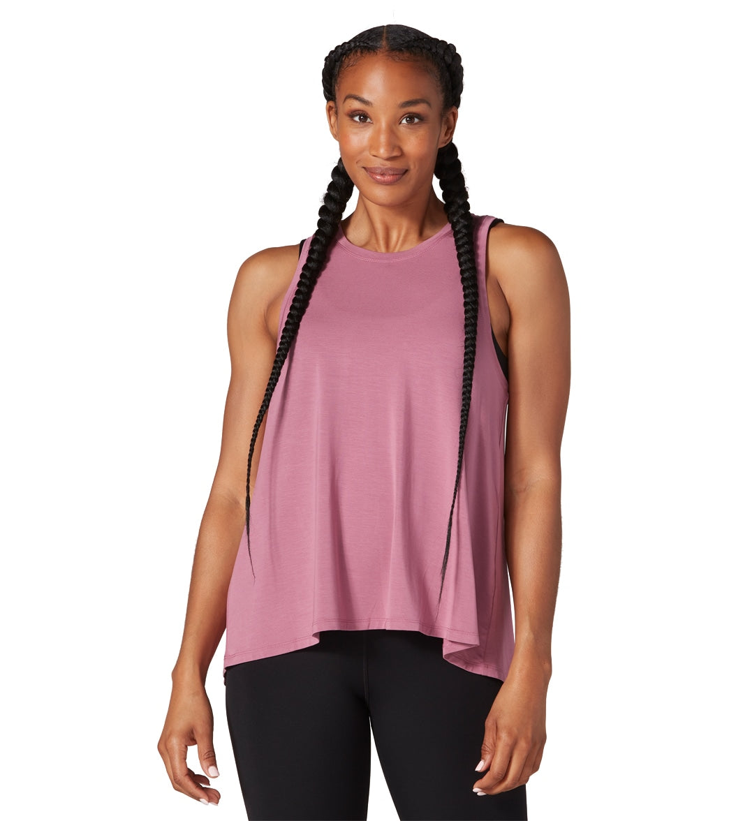 7269659443243-berry-1a.jpg Tie Back Tank - Image 1