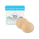 Honey Cloudz Women's Oval Non Slip Bra Pads