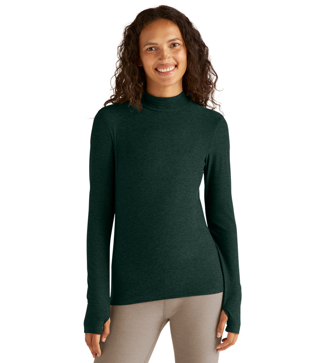 7269702434859-midnightgreenheather-1a.jpg Featherweight Moving On Pullover - Image 1