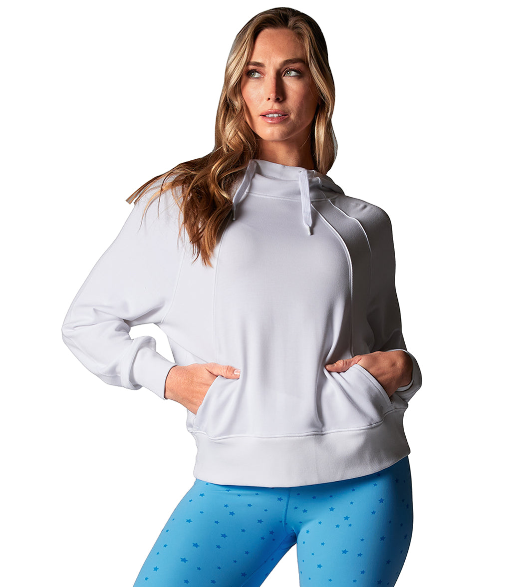 7269705875499-white-1a.jpg Cozy Paneled Hoodie - Image 1