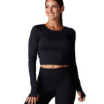 Favorite Long Sleeve Crop Tee