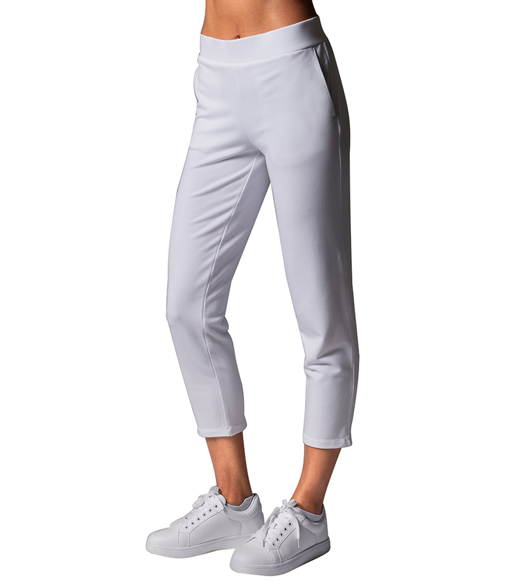 7269707415595-white-1a.jpg Cozy Ankle Pant - Image 1