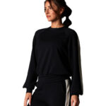 Ease Crew Stripe Sweatshirt