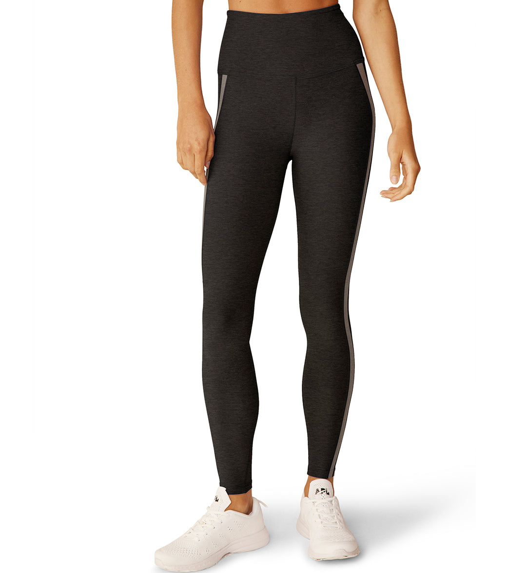 7269721243691-darkestnightbirch-1a.jpg Spacedye Top Line Midi Legging - Image 1