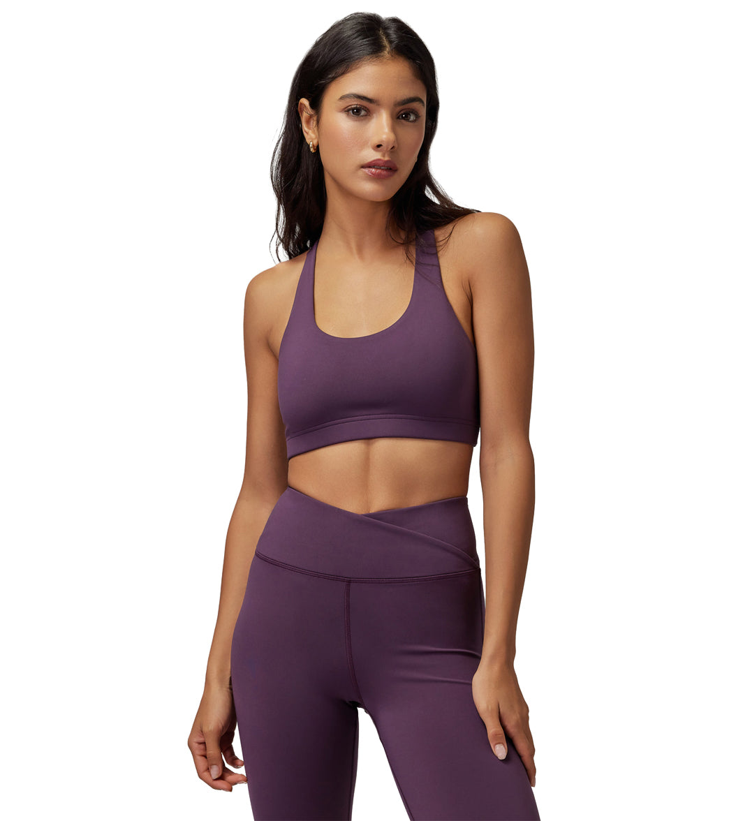 7269725634603-midnightplum-1a.jpg Verve Sports Bra - Image 1