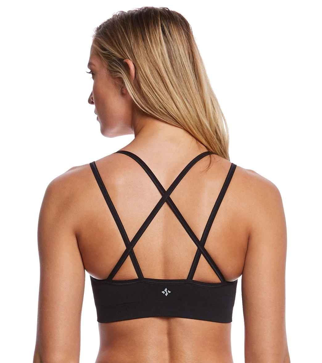 7270877757483-black-1a.webp Levitate Seamless Yoga Sports Bra - Image 1
