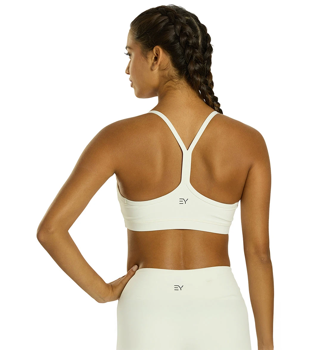 7271201800235-oatmeal-1a.webp Delight Solid Racer Back Sports Bra - Image 1