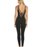 Strappy Back Long Leotard 28"