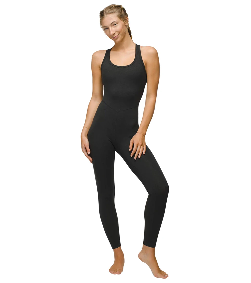 7290485571627-blackheather-1a.webp Heavana Racerback Unitard - Image 1
