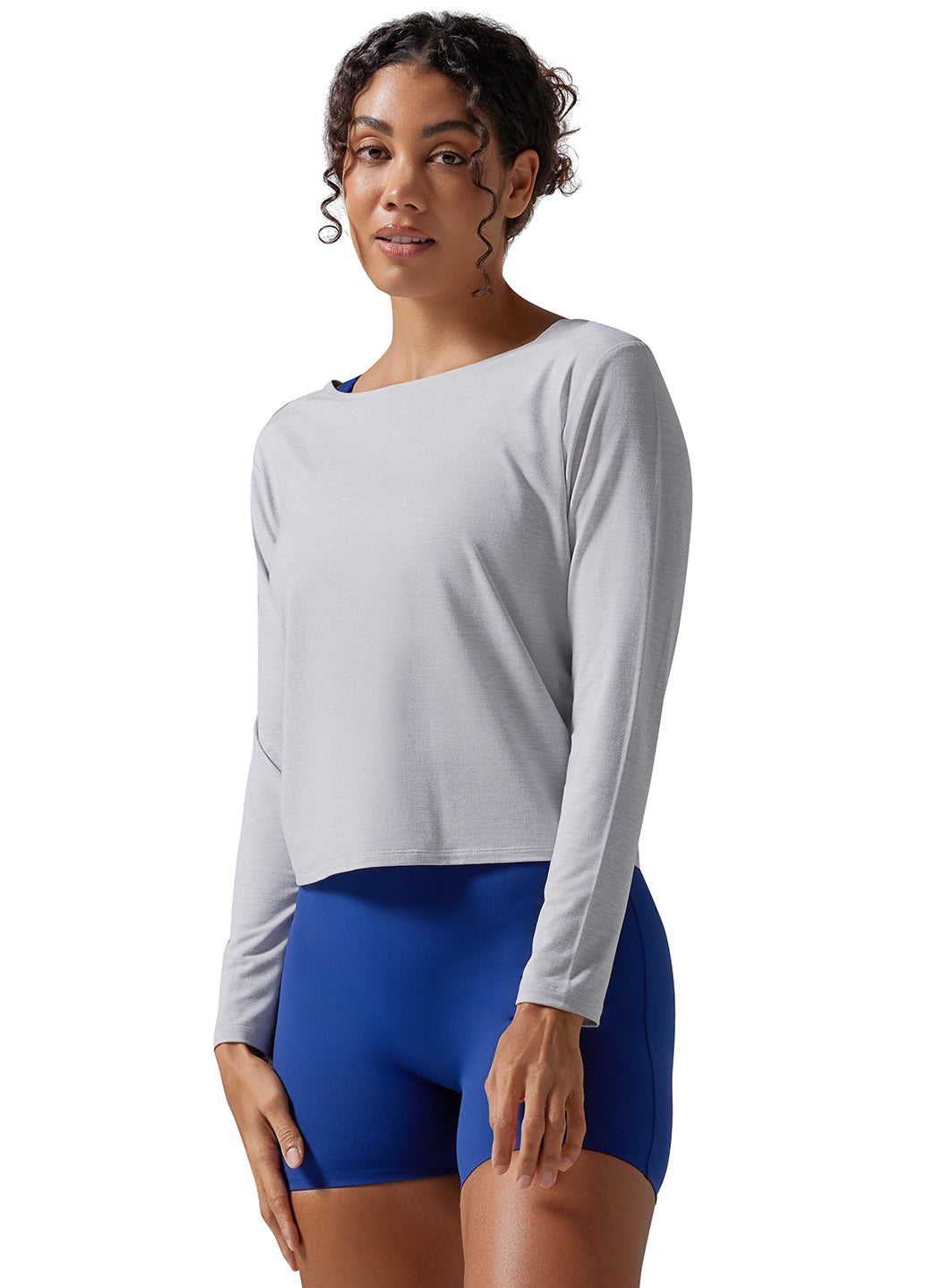 7323220508715-ash-1a.jpg Brushed Tec Knit Long Sleeve - Image 1