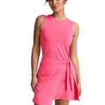 Meet Up Front Wrap Side Tie Mini Dress