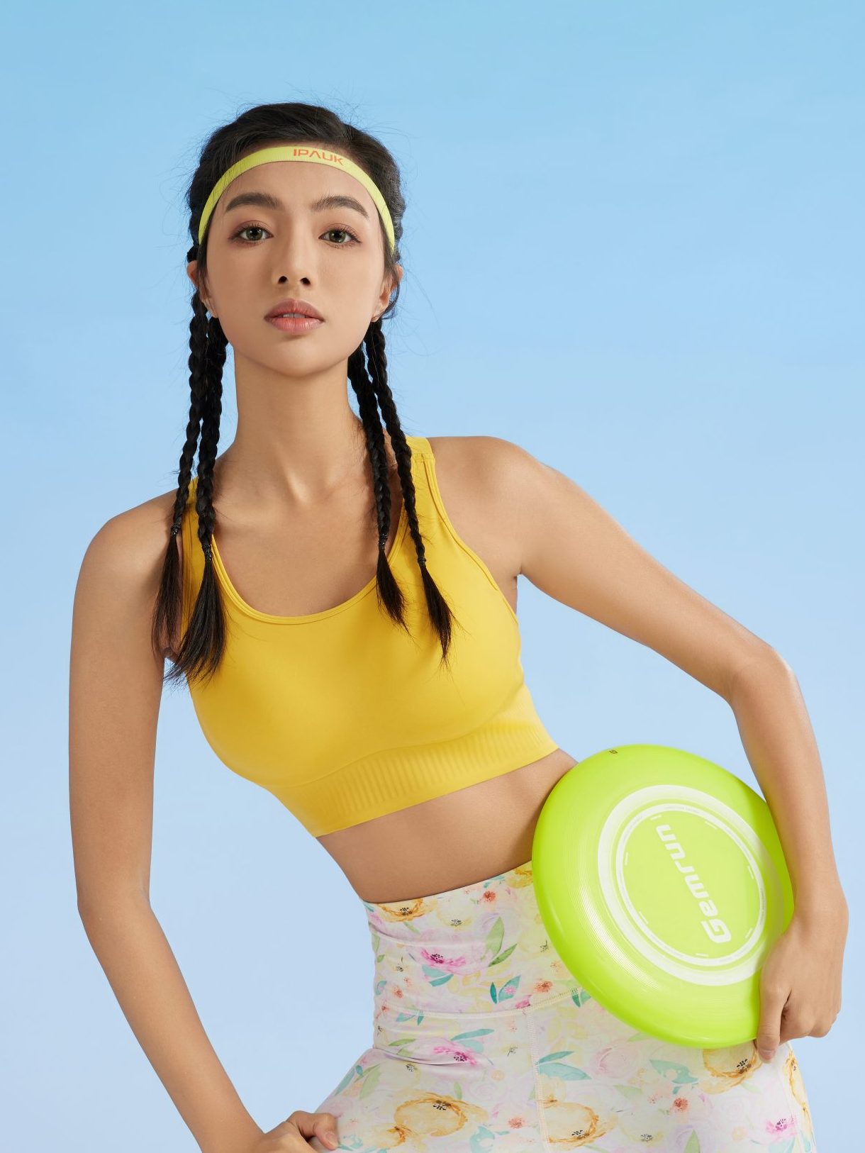 IMG_1313-scaled-e1741677079941.jpg Swiftly Tech Cropped Racerback Workout Bra High Support | Yoga | Gym - B23S0006 - Image 1