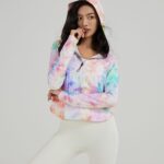 New Fashion UTPALA Multicolor Half-Zip Hoodie - T23P0007