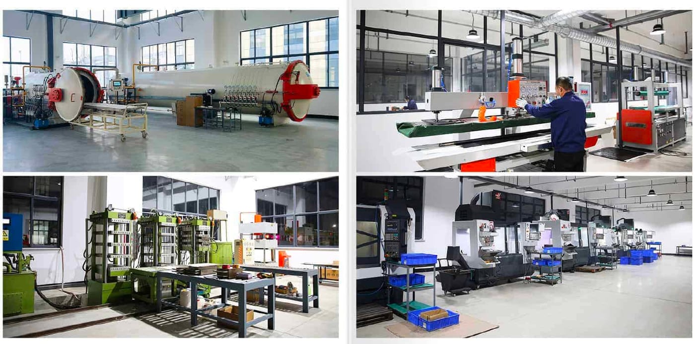 PEASPER carbon fiber factory floor