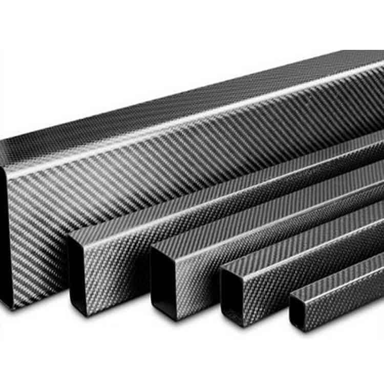 Square carbon fiber tube